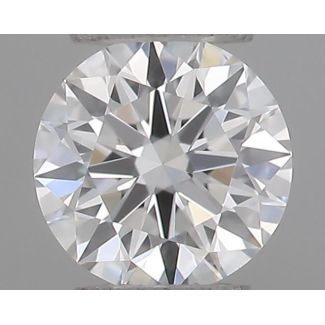 0.19 Carat Round F VS1 EX GIA Natural Diamond