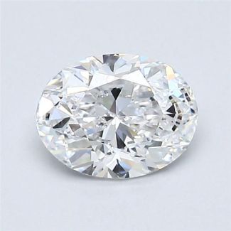 0.9 Carat Oval D VS1 - EX GD GIA Natural Diamond