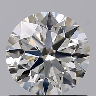 0.72 Carat Round H VS1 EX GIA Natural Diamond