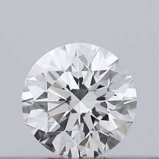 0.18 Carat Round E VS1 EX GIA Natural Diamond