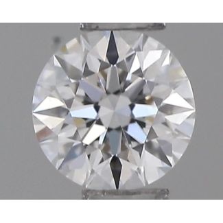 0.24 Carat Round D VVS1 VG GIA Natural Diamond