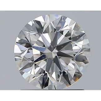 1.3 Carat Round F SI2 EX GIA Natural Diamond