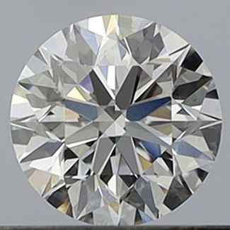 0.36 Carat Round E VS2 EX GIA Natural Diamond