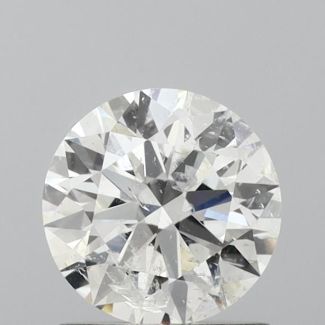 1.02 Carat Round F SI2 EX IGI Natural Diamond