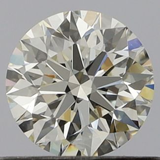 0.6 Carat Round I VS2 EX GIA Natural Diamond