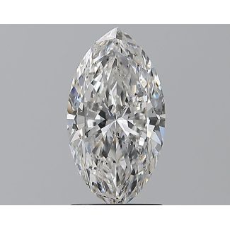 1.7 Carat Marquise E SI2 - EX VG GIA Natural Diamond