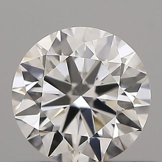 0.4 Carat Round G VVS1 VG EX GIA Natural Diamond