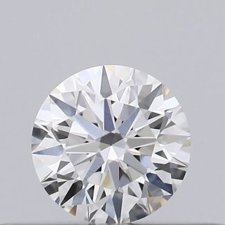 0.22 Carat Round G VS1 EX GIA Natural Diamond