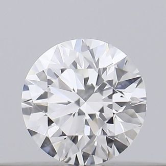 0.18 Carat Round F SI1 EX GIA Natural Diamond