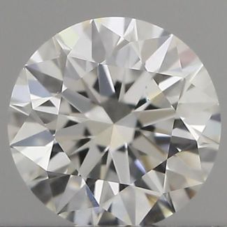 0.25 Carat Round F VVS2 EX GIA Natural Diamond