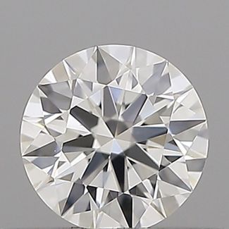 0.32 Carat Round F VVS1 EX GIA Natural Diamond