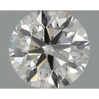 0.5 Carat Round H VS1 EX IGI Natural Diamond