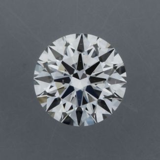 0.43 Carat Round F VS2 EX GIA Natural Diamond