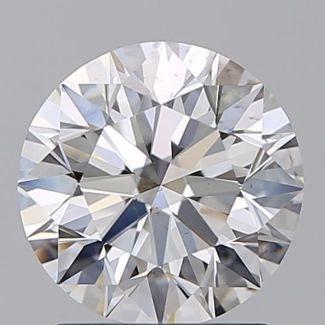 1.52 Carat Round D VS2 EX GIA Natural Diamond