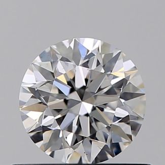 0.50 Carat Round E VS1 VG EX GIA Natural Diamond