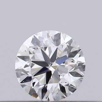 0.18 Carat Round D VS1 VG GIA Natural Diamond