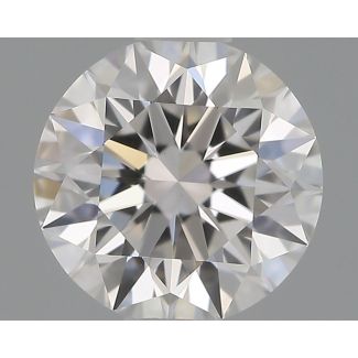 0.57 Carat Round E VS1 EX GIA Natural Diamond