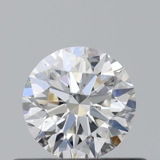 0.38 Carat Round G VVS2 EX GIA Natural Diamond