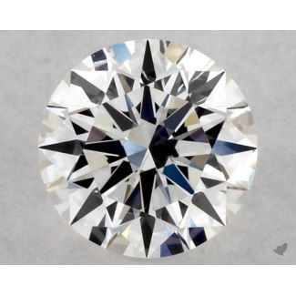 0.52 Carat Round F SI2 EX GIA Natural Diamond