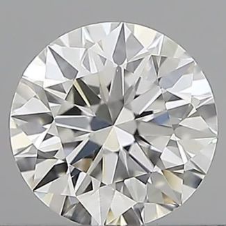 0.50 Carat Round G VVS1 EX GIA Natural Diamond