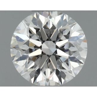 0.4 Carat Round D SI1 VG EX GIA Natural Diamond