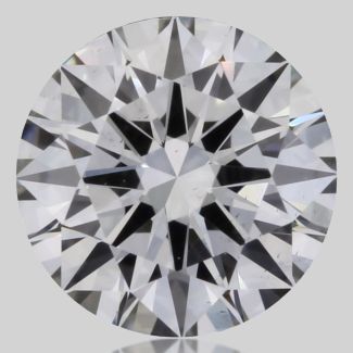 0.31 Carat Round H VS2 EX GIA Natural Diamond