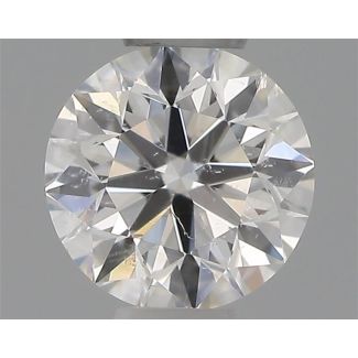 0.31 Carat Round G SI2 EX GIA Natural Diamond