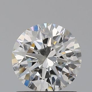 0.9 Carat Round H VVS1 EX GIA Natural Diamond