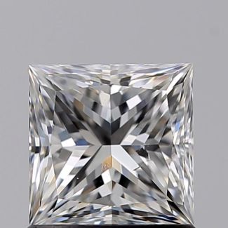 1.01 Carat Princess E SI1 - VG GIA Natural Diamond