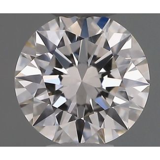 0.33 Carat Round F IF EX GIA Natural Diamond