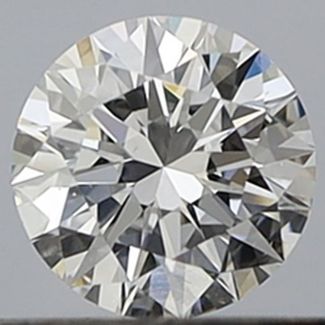 0.26 Carat Round D VS2 EX GIA Natural Diamond