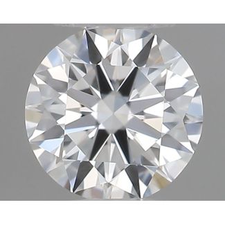 0.23 Carat Round E VVS1 EX GIA Natural Diamond