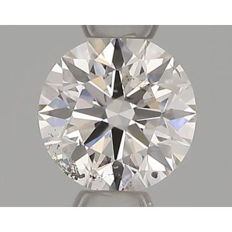 0.32 Carat Round G SI2 EX VG GIA Natural Diamond