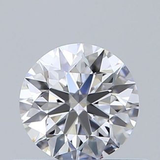 0.5 Carat Round E SI1 EX GIA Natural Diamond