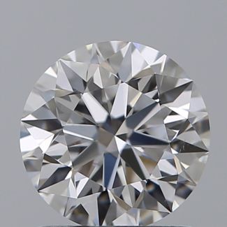 1.11 Carat Round D VS2 EX GIA Natural Diamond