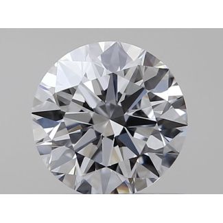 0.5 Carat Round D VVS2 EX VG GIA Natural Diamond