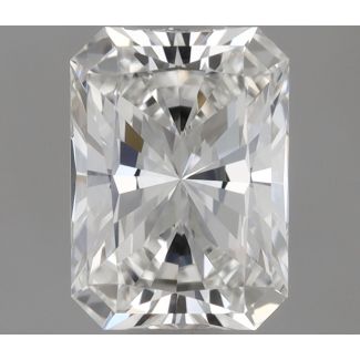 0.59 Carat Radiant F VVS1 - VG GIA Natural Diamond