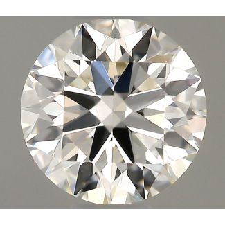 0.43 Carat Round G VVS2 EX GIA Natural Diamond