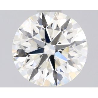 0.9 Carat Round H VS2 EX GIA Natural Diamond