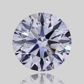 0.72 Carat Round D VVS2 EX GIA Natural Diamond