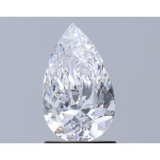 1.3 Carat Pear D SI2 - EX GIA Natural Diamond