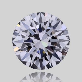 0.51 Carat Round D VVS1 EX GIA Natural Diamond