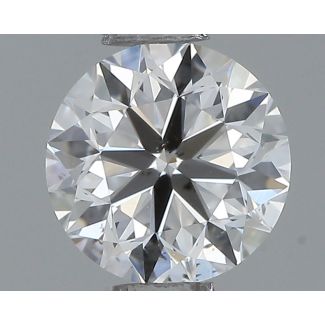 0.51 Carat Round D SI1 VG EX GIA Natural Diamond