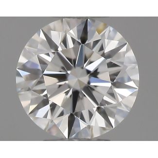 0.35 Carat Round G IF EX GIA Natural Diamond