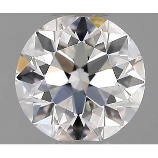 0.90 Carat Round H VVS2 VG EX GIA Natural Diamond