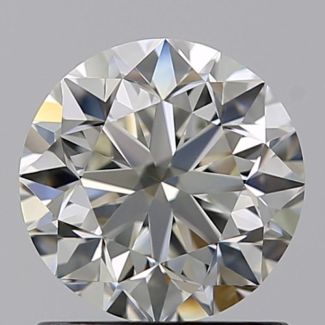 1.00 Carat Round J VVS1 VG EX GIA Natural Diamond