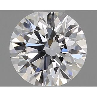 0.34 Carat Round D IF EX GIA Natural Diamond