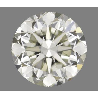 1.00 Carat Round K VS1 G EX GIA Natural Diamond