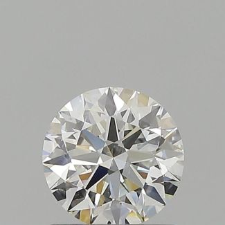 0.82 Carat Round H SI1 EX GIA Natural Diamond