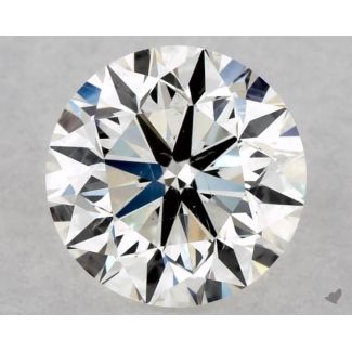 0.40 Carat Round H SI2 VG EX GIA Natural Diamond